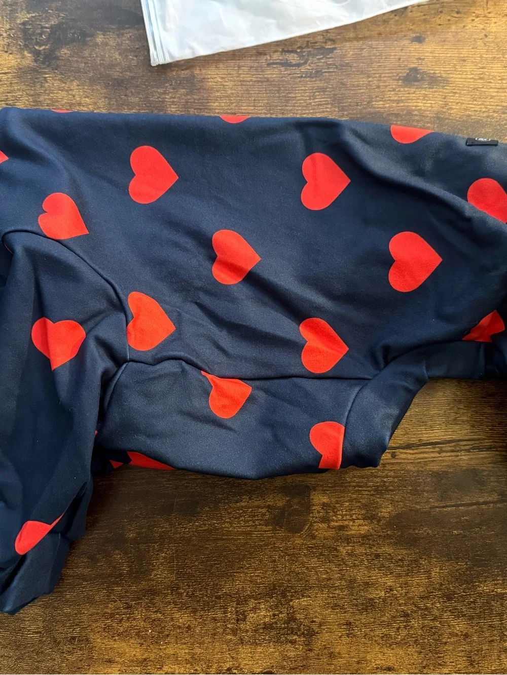 Spark Paws Dog Pajamas- Heart